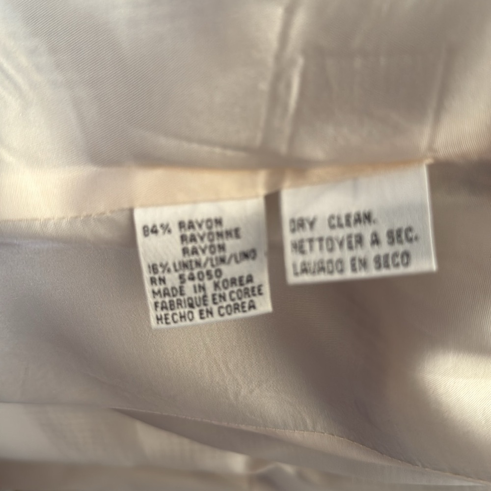 Christian Dior Designer Jacket & Matching Silk Skirt VINTAGE SZ 14 (8) Like New - Picture 12 of 12